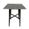 NicBex Modern Bar Height Dining Table Kitchen Table Dining Table with Rubberwood Legs for Dining Room - 3 of 4