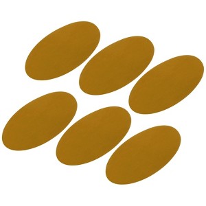 Unique Bargains Oval Iron-on Washable Clothes Hole Repairing Denim Patches 6 Pcs - 1 of 4