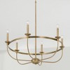 Capital Lighting Rylann 6 - Light Chandelier in  Aged Brass - 3 of 4