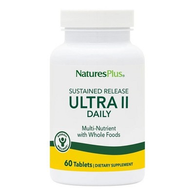 Ultra Two Sustained Release by Nature's Plus  -  60 Sustained Release Tablet