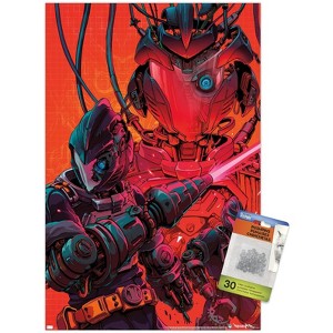 Trends International G.I. Joe - B.A.T. Unframed Wall Poster Prints - 1 of 4