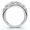 Pompeii3 2Ct TW Diamond Anniversary Stackable Wedding Ring 14k Gold Lab Created - 2 of 4