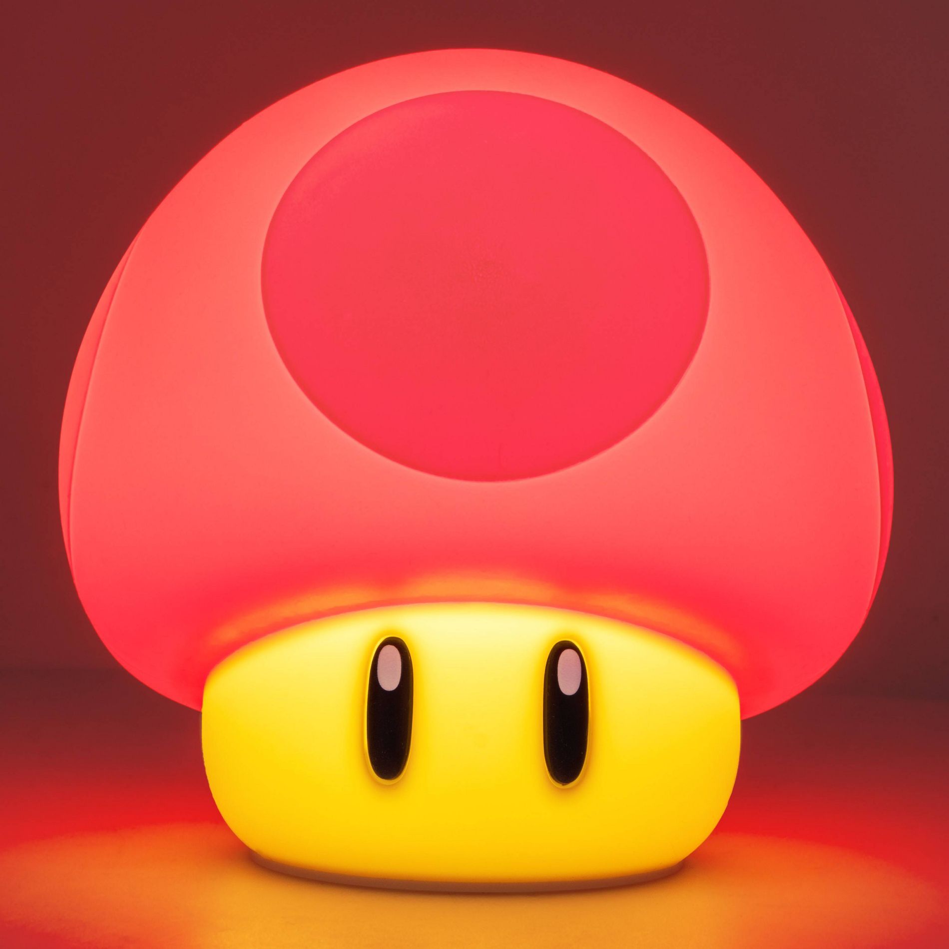 Super Mario Mushroom SquishyGlo Silicone Light