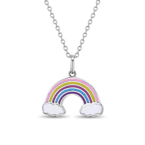 Girls' Fancy Unicorn Sterling Silver Necklace - In Season Jewelry