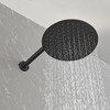 10" Stainless Steel Rain Shower Head Handheld Shower Set, Wall Mounted Shower Faucet Set, 2 Way Pressure Balance Shower Valve Kit - 3 of 4