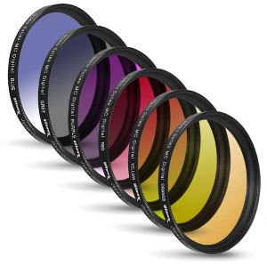 ULTIMAXX 6pc Gradual Color Filter Set 37mm - 1 of 4