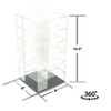 Showcase Large 24 Car Display Desktop Spinner with Cover "Mijo Exclusives" for 1/64 Scale Models - 3 of 4