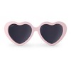 Roshambo Bend-in-Half Flexible Heart Kids Sunglasses | Made in Italy | Polarized UV400 Lens | Carrying Sleeve, Silicone Strap & Ear Locks Included! - 2 of 4