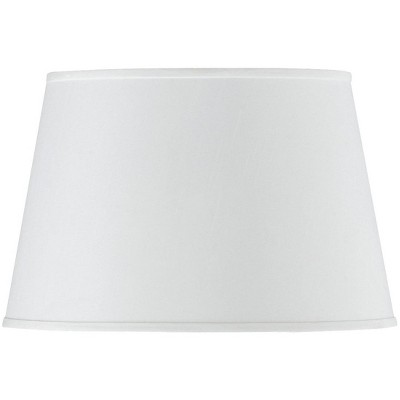 Cal Lighting SH-1249 11-Inch Side Hardback Fabric Shade, Round