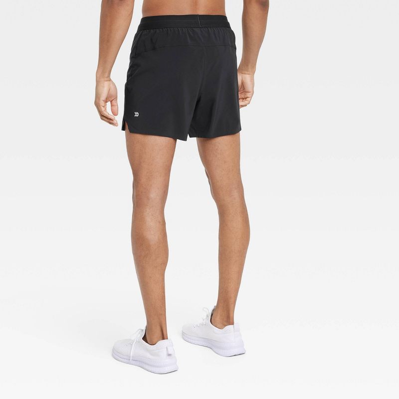 Men's Lined Run Shorts 5" - All In Motion™, 3 of 5