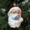 Old World Christmas 4.5" Santa With Face Mask Ornament Pandemic  -  Tree Ornaments - image 3 of 3