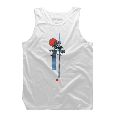 Men's Design By Humans Abstract Nature By airiestudio Tank Top