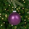 Northlight Onion and Glass Ball Christmas Ornaments - 3.25" - Burgundy and Purple - 9ct - 3 of 4