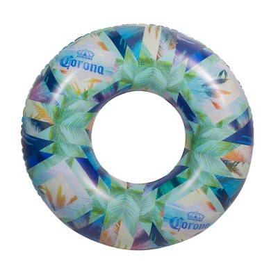 Northlight 36" Inflatable Corona Palm Trees Swimming Pool Tube Ring