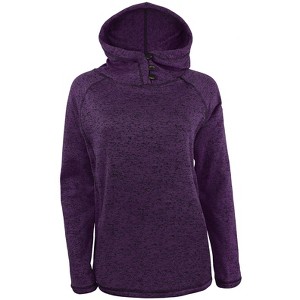 Victory Outfitters Ladies' Fleece Henley Hoodie Pullover - 1 of 4