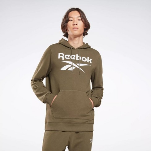 Reebok Men's Hoodie - Grey - S