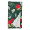Saro Lifestyle Holiday Dinner Napkins With Pomegranate Design (Set of 12) - 2 of 4
