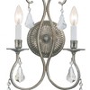 Crystorama Lighting Ashton 2 - Light Sconce in  Olde Silver - 2 of 2