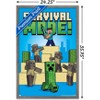Trends International Minecraft - Survival Mode Framed Wall Poster Prints - 3 of 4