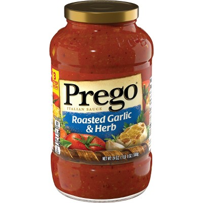 Prego Pasta Sauce Italian Tomato Sauce with Roasted Garlic & Herbs - 24oz