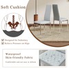 Sapphtopaz Modern Dining Chairs Set with Diamond Quilted High-Back PU Leather Dining Chair with Metal Legs Kitchen Chair for Dining Room - 2 of 4