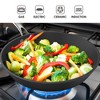 imarku Non Stick Frying Pans - 12 inch Frying Pan Nonstick Skillet, Frying Pans Nonstick Dishwasher Safe for Cooking with Stainless Steel Handle - 4 of 4