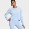 Women's Beyond Ease Cropped Long Sleeve Top - All In Motion™ - 3 of 4