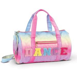 Dance Duffle Bag Danz N Motion B24501 Medium Rainbow Puffy Ballet Tap Jazz - 1 of 3