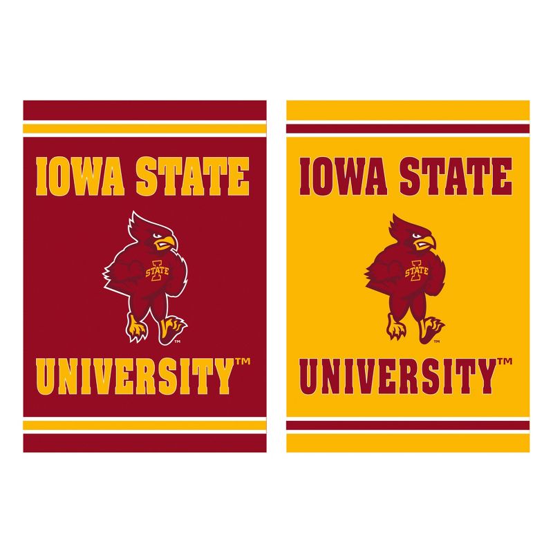 Embossed Suede Flag, House Size, Iowa State University, 2 of 4