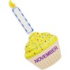 Juvale 63 Pieces Classroom Cutouts Set Birthday Cupcakes and Candles Cut-outs for Decoration - 2 of 4