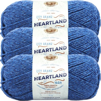 Photo 1 of 1 Pack) Lion Brand Heartland Yarn - Olympic