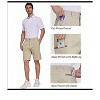 Mens Knee Length Shorts With Zipper Side Pockets - 4 of 4