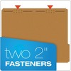 Pendaflex Kraft Fastener Folders, 1/3-Cut Tabs, 2 Fasteners, Legal Size, Kraft Exterior, 50/Box - 2 of 4