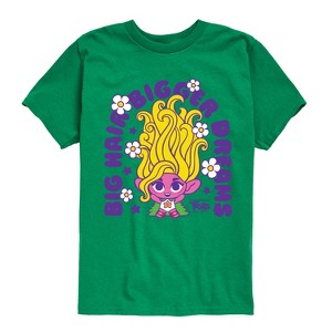 Boys' - Trolls - Big Hair Bigger Dreams Viva Short Sleeve Graphic T-Shirt - 1 of 4
