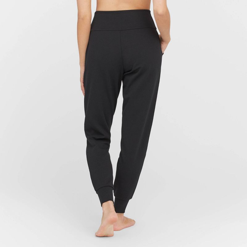 ASSETS by SPANX Women's Ponte Shaping Joggers - Black, 4 of 10