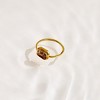 EVRY JEWELS WATERPROOF Gold or Silver Plated Diana Ring - 4 of 4