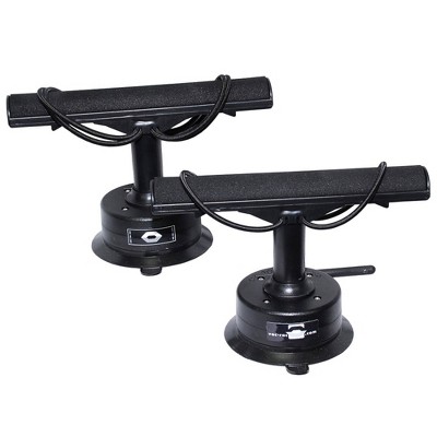 Vac Rac Multi Vaccum Rod Rack Holds up to 4 Rods and Reels with On/Off Lever for an Easy Activate/Deactivation of Vacuum Base, Black