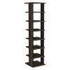 Vynxaria Modern 7-Tier Slim Shoe Rack, Compact Organizer, Durable Design - 4 of 4