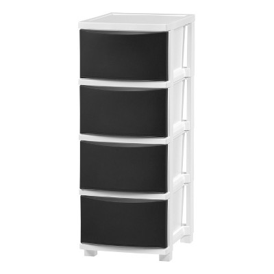 Iris 4 Drawer Desktop-storage Unit White : Target