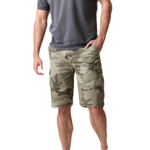 Wearfirst Men's Stretch Micro-ripstop Camouflage Day Hiker Short