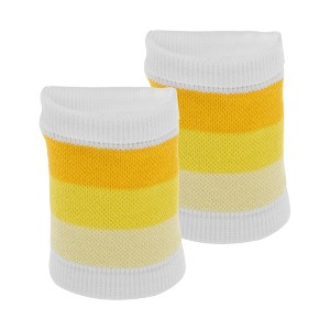 Unique Bargains Sweat Absorbent Quick Drying Sports Band Breathable Protection 1 Pair - 1 of 4