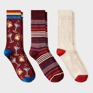 Men's Gifting Socks 3pk - Goodfellow & Co™ 7-12 - 1 of 3