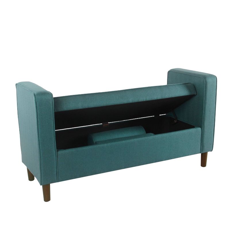 Rimo Upholstered Storage Bench - HomePop, 3 of 14