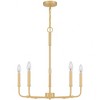 Quoizel Lighting Abner 5 - Light Chandelier in  Aged Brass - 2 of 4