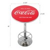 Coca-Cola  Art Bar Table with Footrest - 4 of 4