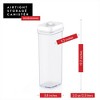 DWËLLZA KITCHEN White Lids Clear Plastic Airtight BPA-Free Food Storage Containers - 4 of 4