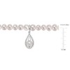 EVERLY JEWELRY | Sterling Silver Cultured Freshwater Pearl Charm Bracelet - 7.5 in - 3 of 4