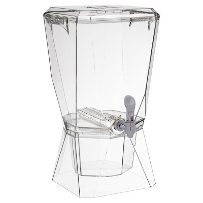 CreativeWare 3.5gal Acrylic Beverage Dispenser - Clear