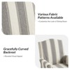Arnold dining chair Set of 4 roll arms|ARTFUL LIVING DESIGN - 4 of 4