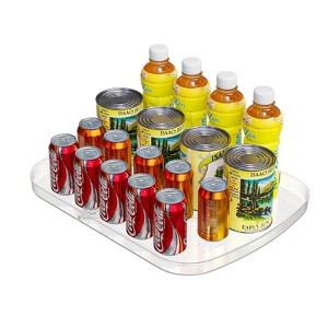YIGII Lazy Susan Turntable Organizer for Refrigerator 360° Refrigerator Organizers and Storage Lazy Susan Organizer for Fridge, Cabinet, and Pantry - 1 of 4